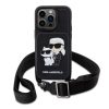 iPhone 14 Pro Karl Lagerfeld KLHCP14LCSAKCPMK Saffiano Karl és Choupe-3666339123284 4 kép