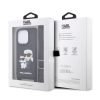 iPhone 14 Pro Karl Lagerfeld KLHCP14LCSAKCPMK Saffiano Karl és Choupe-3666339123284 5 kép