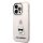 iPhone 14 Pro Karl Lagerfeld Choupette Logo tok rózsaszín (KLHCP14LC-3666339076498 3 kép