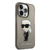 iPhone 14 Pro KLHCP14LHNIKTCK Karl Lagerfeld IML Ikonik NFT tok fekete-3666339087067 2 kép