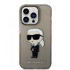 iPhone 14 Pro KLHCP14LHNIKTCK Karl Lagerfeld IML Ikonik NFT tok fekete-3666339087067 4 kép