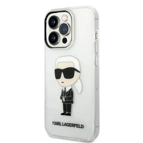 iPhone 14 Pro KLHCP14LHNIKTCT Karl Lagerfeld IML Ikonik NFT tok átlá-3666339087104 2 kép