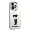 iPhone 14 Pro KLHCP14LHNIKTCT Karl Lagerfeld IML Ikonik NFT tok átlá-3666339087104 5 kép
