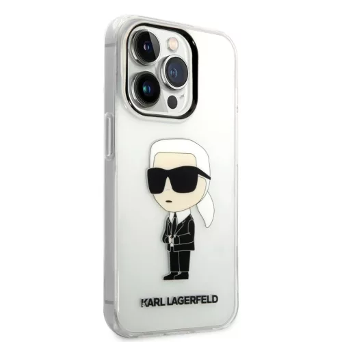 iPhone 14 Pro KLHCP14LHNIKTCT Karl Lagerfeld IML Ikonik NFT tok átlá-3666339087104 5 kép