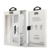 iPhone 14 Pro Karl Lagerfeld Liquid Glitter Big KL logo tok ezüst (KL-3666339085704 6 kép