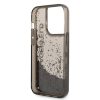 iPhone 14 Pro Karl Lagerfeld Translucent Liquid Glitter tok fekete (KL-3666339091569 2 kép