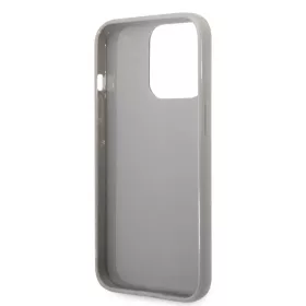 iPhone 14 Pro Karl Lagerfeld Iridescent Monogram tok ezüst (KLHCP14LL-3666339093099 1 kép