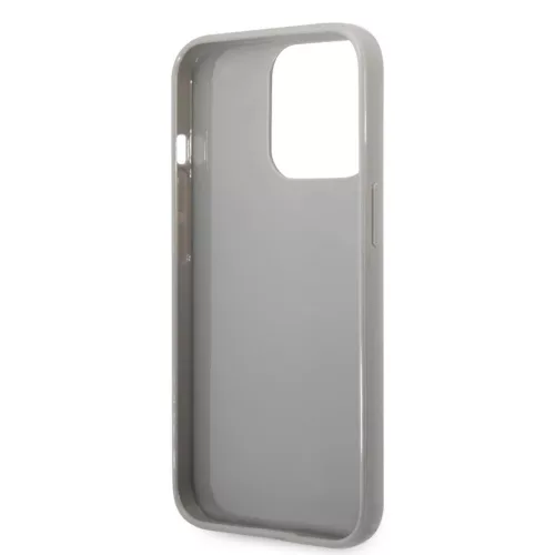 iPhone 14 Pro Karl Lagerfeld Iridescent Monogram tok ezüst (KLHCP14LL-3666339093099 1 kép