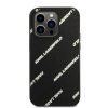 iPhone 14 Pro Karl Lagerfeld PU Grained Leather Logomania tok fekete (-3666339085025 4 kép