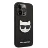 iPhone 14 Pro Karl Lagerfeld PU Saffiano Choupette Head tok fekete (KL-3666339076979 4 kép