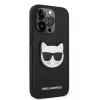 iPhone 14 Pro Karl Lagerfeld PU Saffiano Choupette Head tok fekete (KL-3666339076979 4 kép
