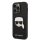 iPhone 14 Pro Karl Lagerfeld PU Saffiano Karl Head tok fekete (KLHCP14-3666339077051 2 kép