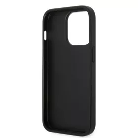 iPhone 14 Pro Karl Lagerfeld PU Saffiano Karl Head tok fekete (KLHCP14-3666339077051 1 kép