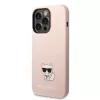 iPhone 14 Pro Karl Lagerfeld Choupette szilikon tok rózsaszín (KLHCP-3666339076658 1 kép