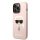 iPhone 14 Pro Karl Lagerfeld Karls Head szilikon tok rózsaszín (KLHC-3666339085469 1 kép