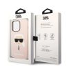 iPhone 14 Pro Karl Lagerfeld Karls Head szilikon tok rózsaszín (KLHC-3666339085469 5 kép