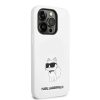 iPhone 14 Pro Karl Lagerfeld KLHCP14LSNCHBCH Liquid Silicone Choupette-3666339086787 6 kép