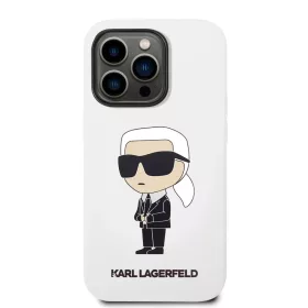 iPhone 14 Pro Karl Lagerfeld KLHCP14LSNIKBCH Liquid Silicone Choupette-3666339086626 1 kép