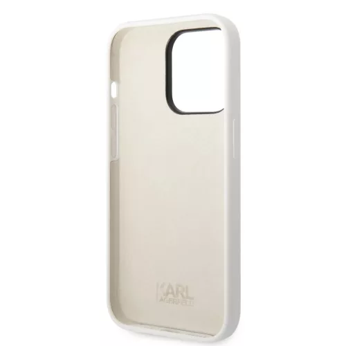 iPhone 14 Pro Karl Lagerfeld KLHCP14LSNIKBCH Liquid Silicone Choupette-3666339086626 3 kép