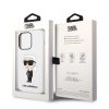iPhone 14 Pro Karl Lagerfeld KLHCP14LSNIKBCH Liquid Silicone Choupette-3666339086626 6 kép