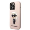 iPhone 14 Pro Karl Lagerfeld KLHCP14LSNIKBCP Liquid Silicone Choupette-3666339098636 1 kép