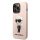 iPhone 14 Pro Karl Lagerfeld KLHCP14LSNIKBCP Liquid Silicone Choupette-3666339098636 1 kép