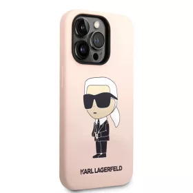iPhone 14 Pro Karl Lagerfeld KLHCP14LSNIKBCP Liquid Silicone Choupette-3666339098636 2 kép