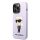 iPhone 14 Pro Karl Lagerfeld KLHCP14LSNIKBCU Liquid Silicone Choupette-3666339086664 6 kép