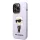 iPhone 14 Pro Karl Lagerfeld KLHCP14LSNIKBCU Liquid Silicone Choupette-3666339086664 6 kép