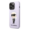 iPhone 14 Pro Karl Lagerfeld KLHCP14LSNIKBCU Liquid Silicone Choupette-3666339086664 1 kép