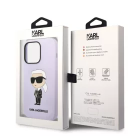 iPhone 14 Pro Karl Lagerfeld KLHCP14LSNIKBCU Liquid Silicone Choupette-3666339086664 1 kép
