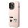 iPhone 14 Pro Karl Lagerfeld  Karl és Choupette szilikon tok rózsasz-3666339093655 1 kép