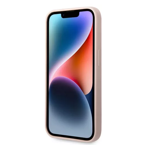 iPhone 14 Pro Karl Lagerfeld  Karl és Choupette szilikon tok rózsasz-3666339093655 6 kép