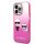 iPhone 14 Pro Karl Lagerfeld Gradient Karl és Choupette tok rózsasz�-3666339086381 1 kép
