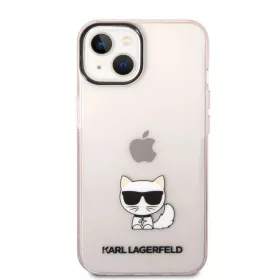 iPhone 14 Plus Karl Lagerfeld Choupette Logo tok rózsaszín (KLHCP14M-3666339076481 1 kép