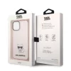 iPhone 14 Plus Karl Lagerfeld Choupette Logo tok rózsaszín (KLHCP14M-3666339076481 5 kép