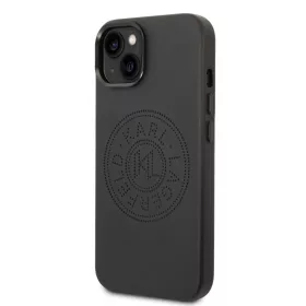 iPhone 14 Plus Karl Lagerfeld PU Leather Perforated Logo tok fekete (K-3666339093204 2 kép