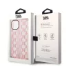 iPhone 14 Plus Karl Lagerfeld Monogram Vertical Stripe tok rózsaszín-3666339085292 6 kép