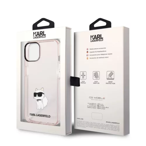 iPhone 14 Plus Karl Lagerfeld KLHCP14MHNCHTCP IML Choupette NFT tok r�-3666339087173 6 kép