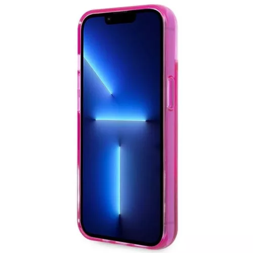 iPhone 14 Plus Karl Lagerfeld Liquid Glitter Elong tok rózsaszín (KL-3666339091590 1 kép