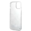 iPhone 14 Plus Karl Lagerfeld Monogram Liquid Glitter tok fekete (KLHC-3666339076245 5 kép