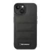 iPhone 14 Plus Karl Lagerfeld Quilted Puffy Metal Logo tok fekete (KLH-3666339077686 4 kép
