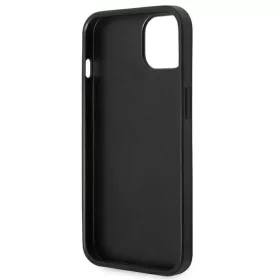 iPhone 14 Plus Karl Lagerfeld Saffiano Choupette Head tok ezüst (KLHC-3666339077006 1 kép