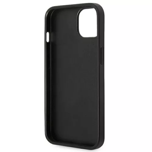 iPhone 14 Plus Karl Lagerfeld Saffiano Choupette Head tok ezüst (KLHC-3666339077006 1 kép
