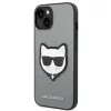 iPhone 14 Plus Karl Lagerfeld Saffiano Choupette Head tok ezüst (KLHC-3666339077006 4 kép