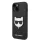iPhone 14 Plus Karl Lagerfeld PU Saffiano Choupette Head tok fekete (K-3666339076962 5 kép