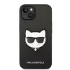 iPhone 14 Plus Karl Lagerfeld PU Saffiano Choupette Head tok fekete (K-3666339076962 2 kép