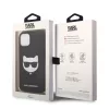 iPhone 14 Plus Karl Lagerfeld PU Saffiano Choupette Head tok fekete (K-3666339076962 4 kép