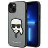 iPhone 14 Plus Karl Lagerfeld Saffiano Karl's Head tok ezüst (KLHCP14-3666339077082 5 kép