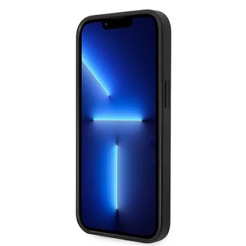 iPhone 14 Plus Karl Lagerfeld Saffiano Karl's Head tok ezüst (KLHCP14-3666339077082 7 kép